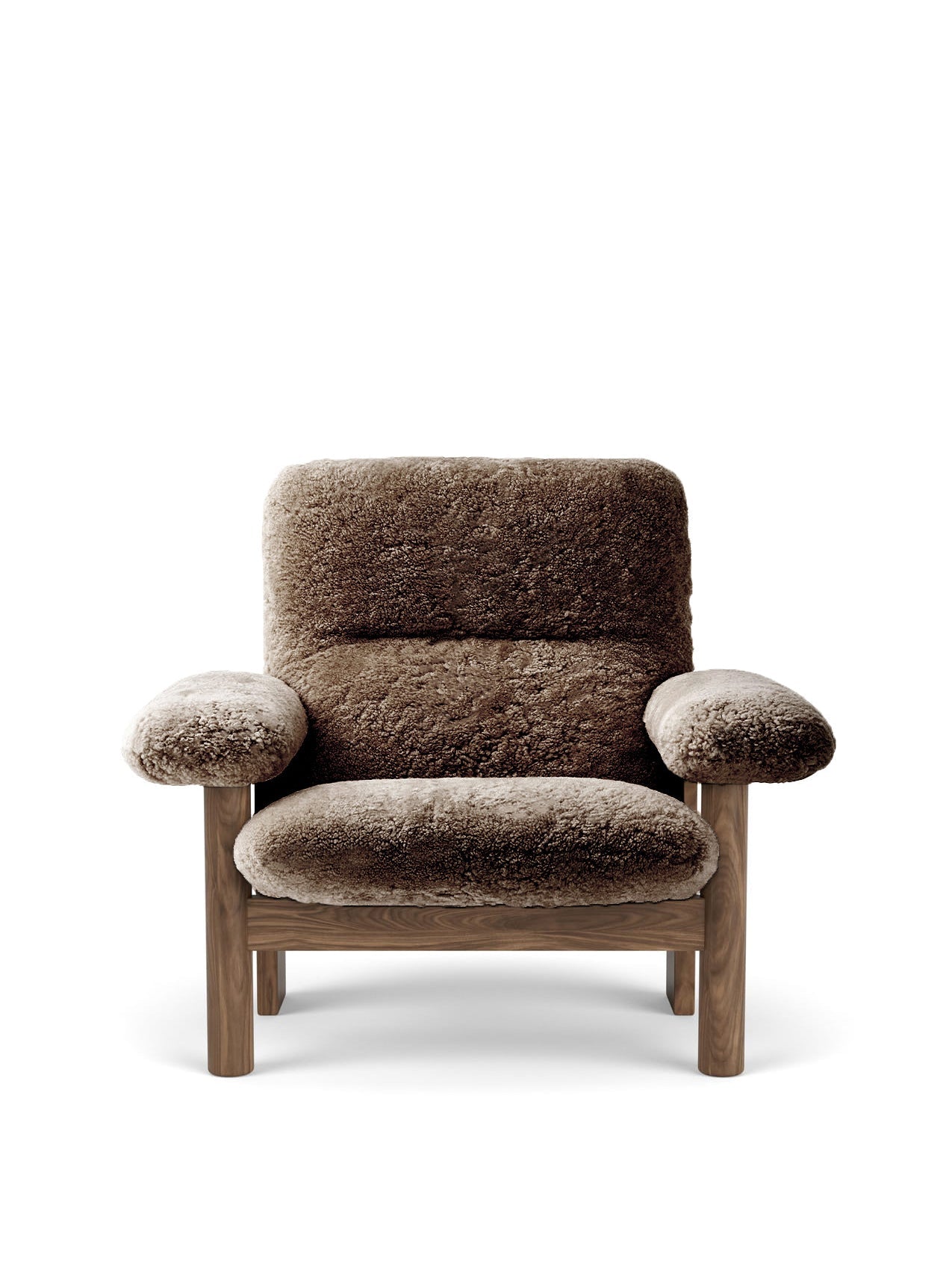 Audo Brasilia Lounge Chair, Sheepskin