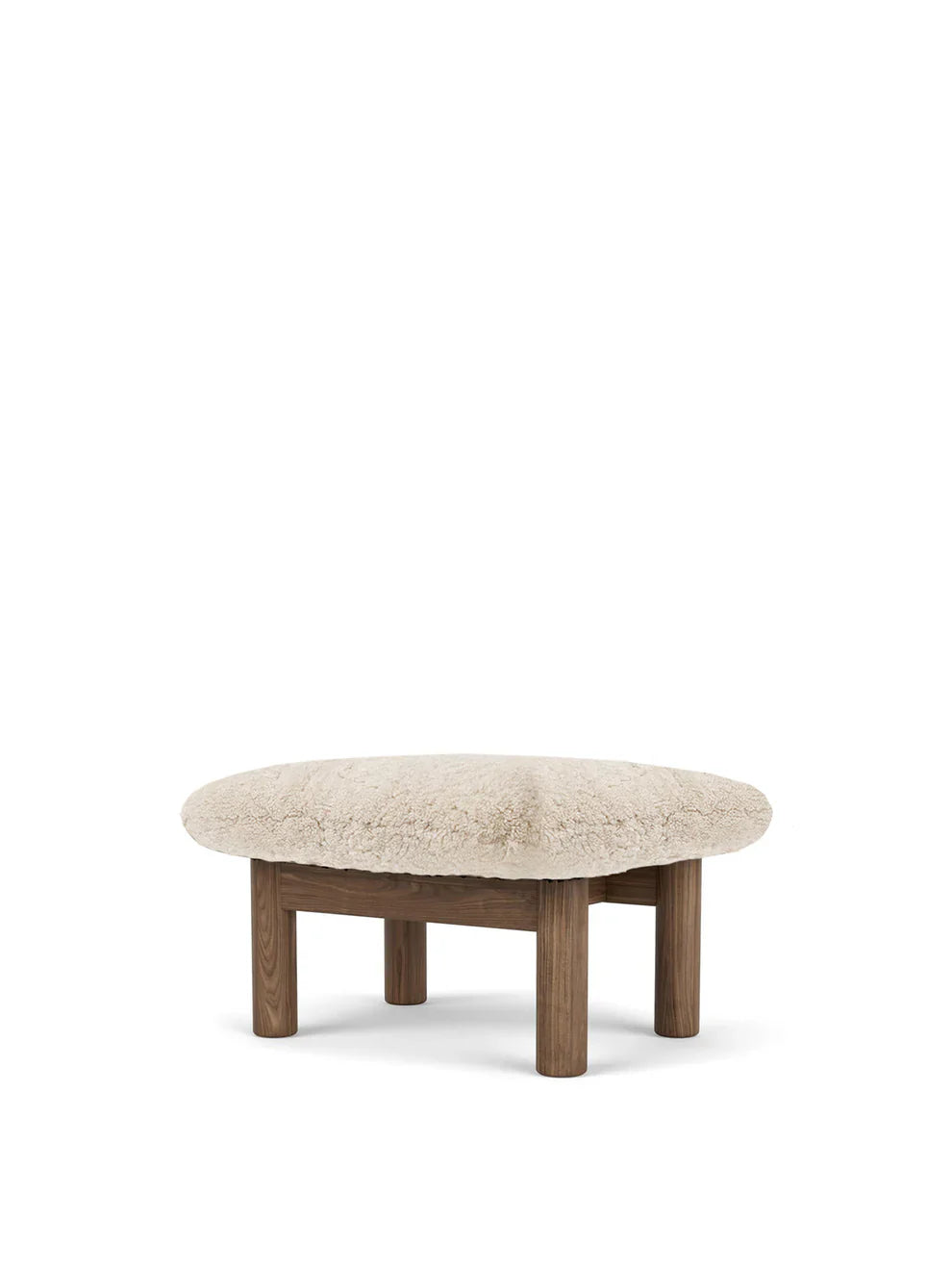 Audo Brasilia Ottoman, Sheepskin