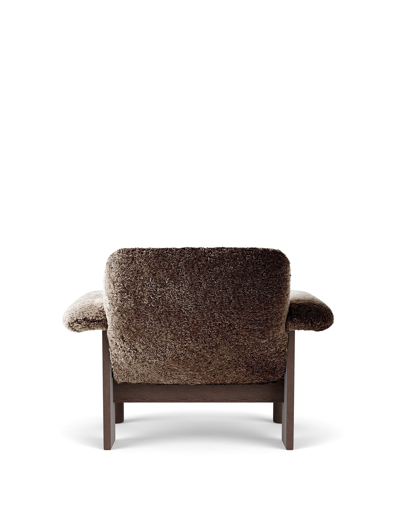 Audo Brasilia Lounge Chair, Low Back, Sheepskin