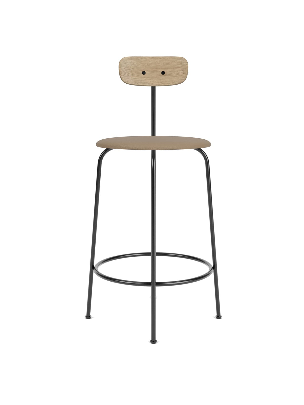 Audo Afteroom Bar & Counter Chair, Upholstered Seat