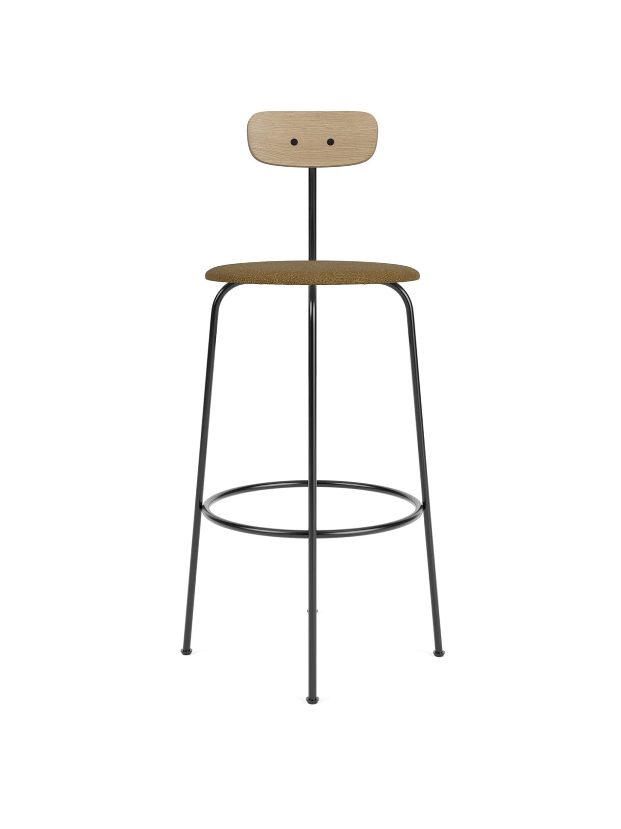 Audo Afteroom Bar & Counter Chair, Upholstered Seat