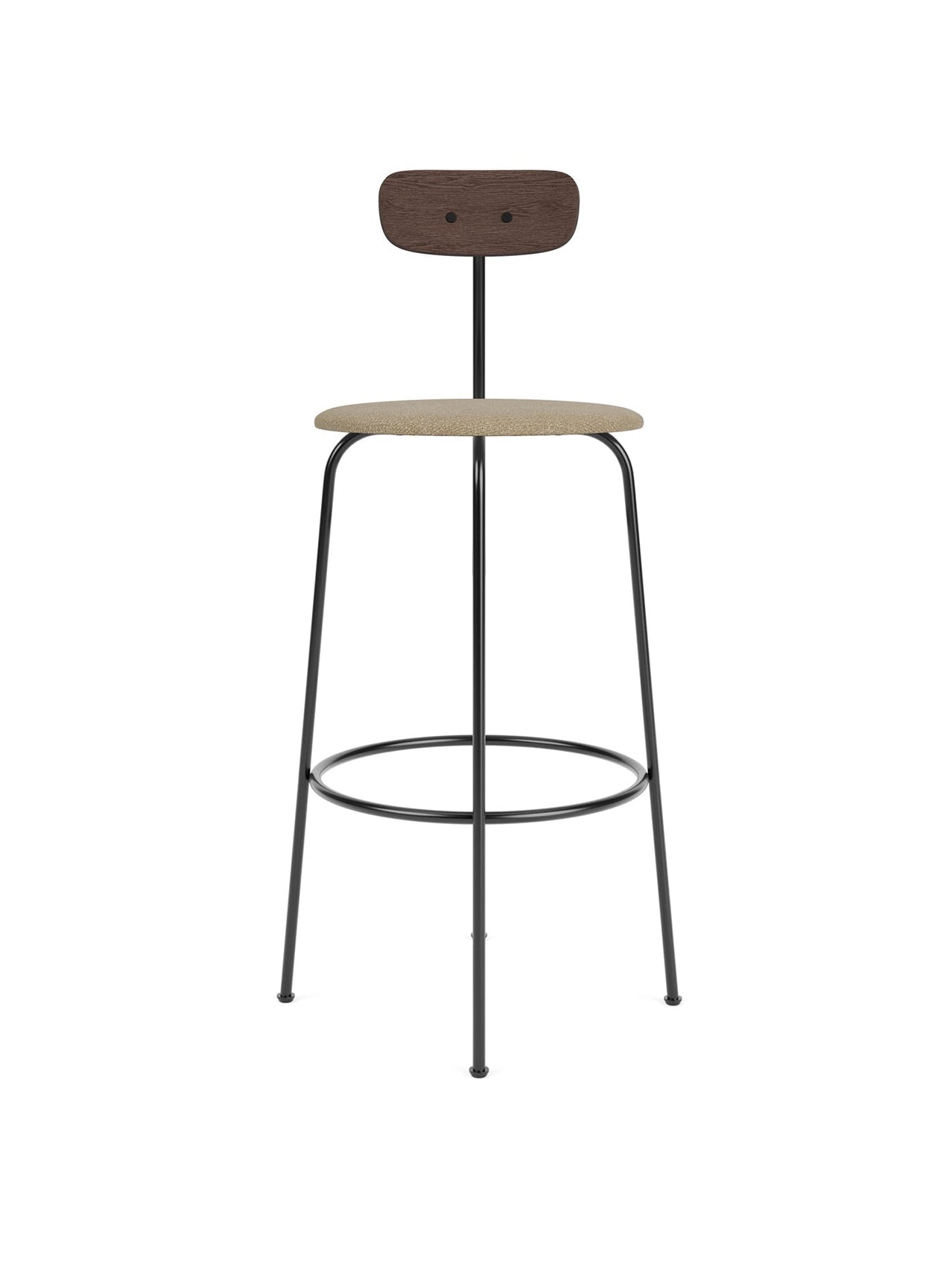 Audo Afteroom Bar & Counter Chair, Upholstered Seat