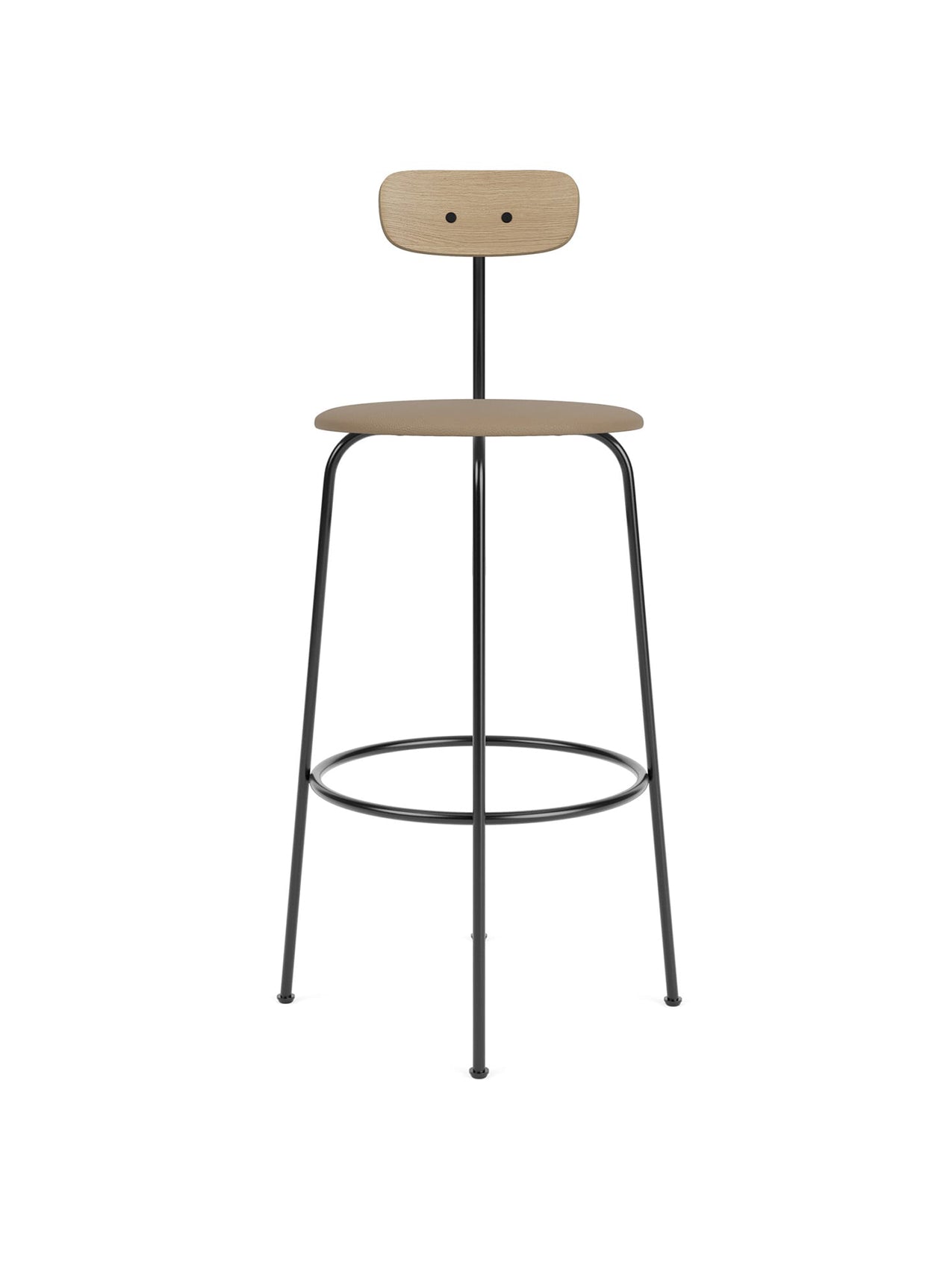 Audo Afteroom Bar & Counter Chair, Upholstered Seat