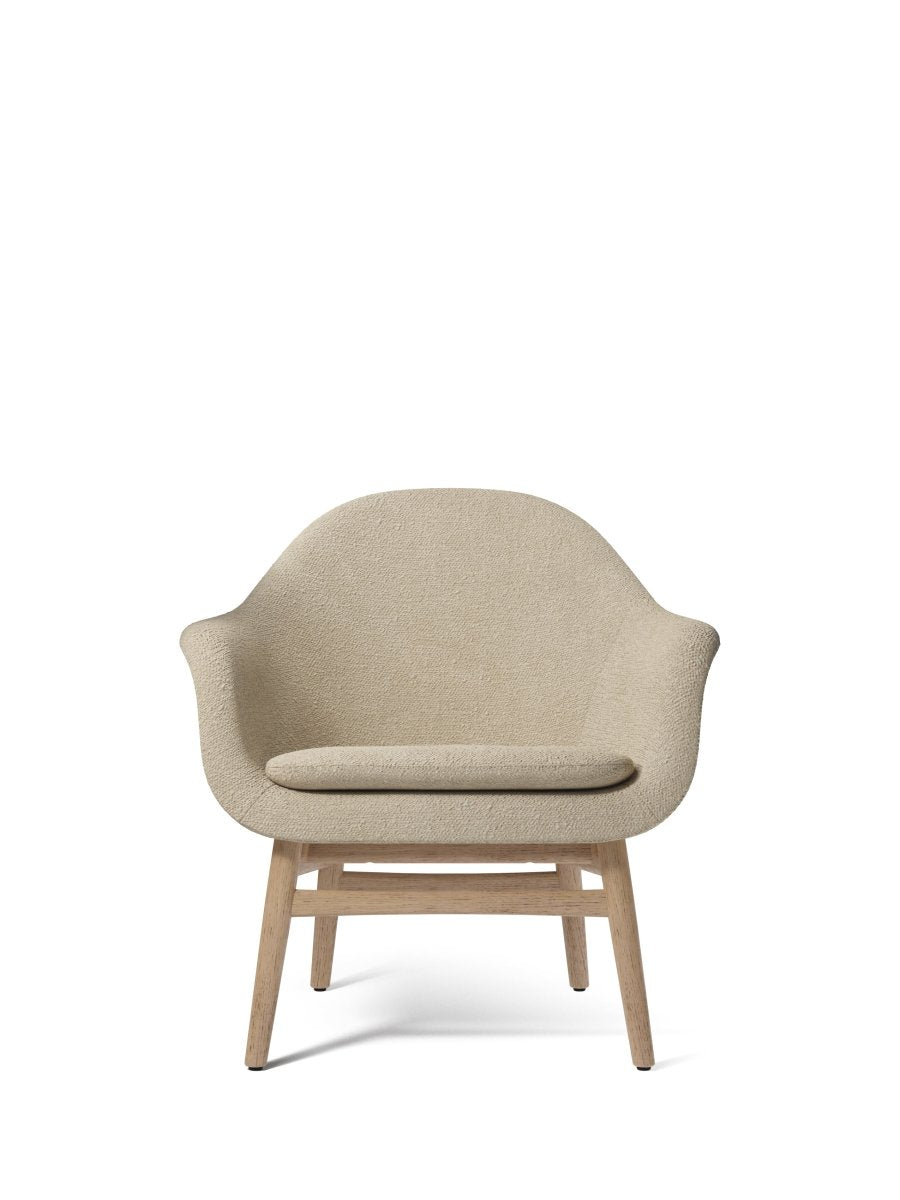 Audo Harbour Lounge Chair - Audo Bouclé US 02 | Natural Oak