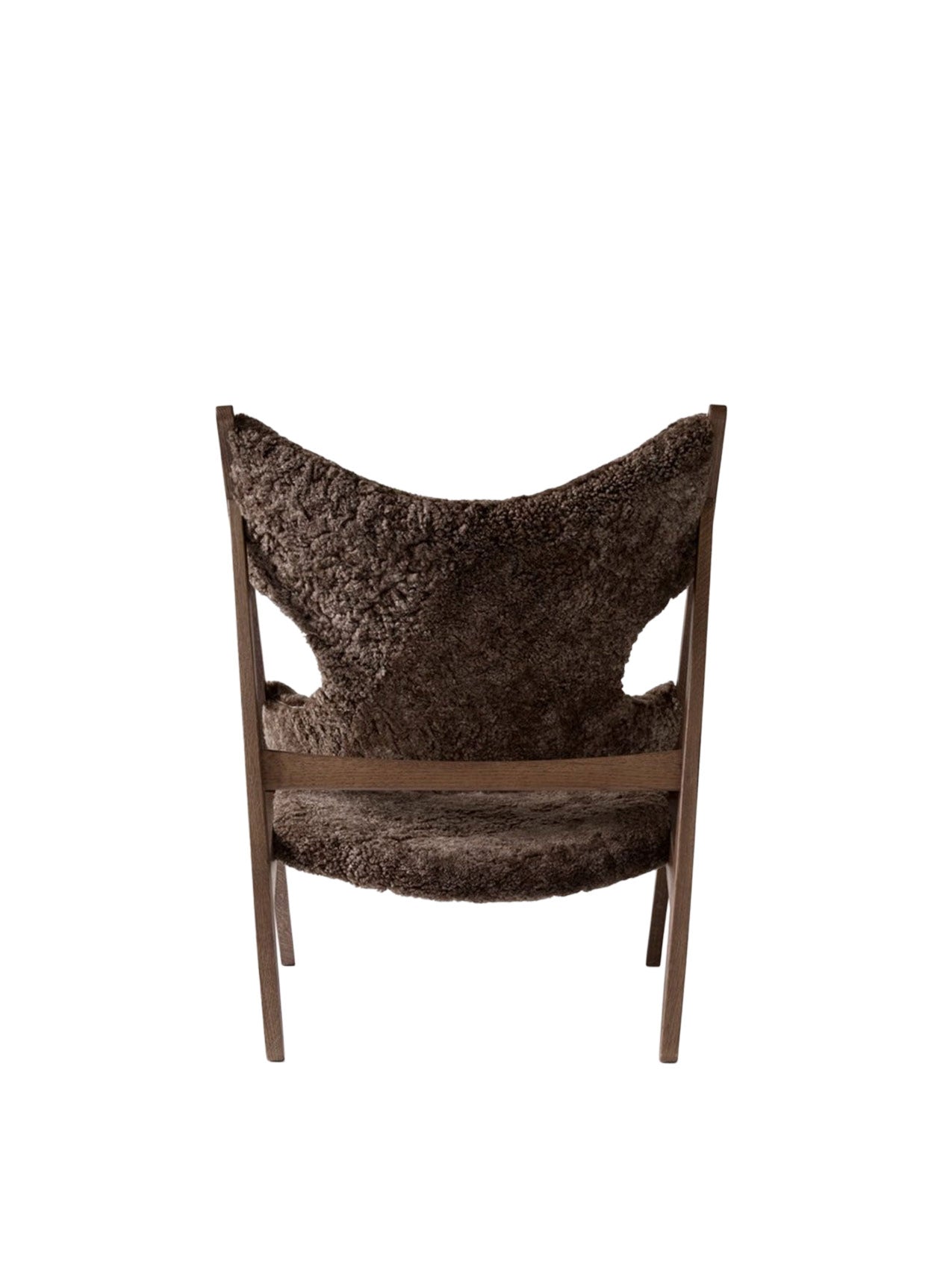 Audo Knitting Chair, Sheepskin