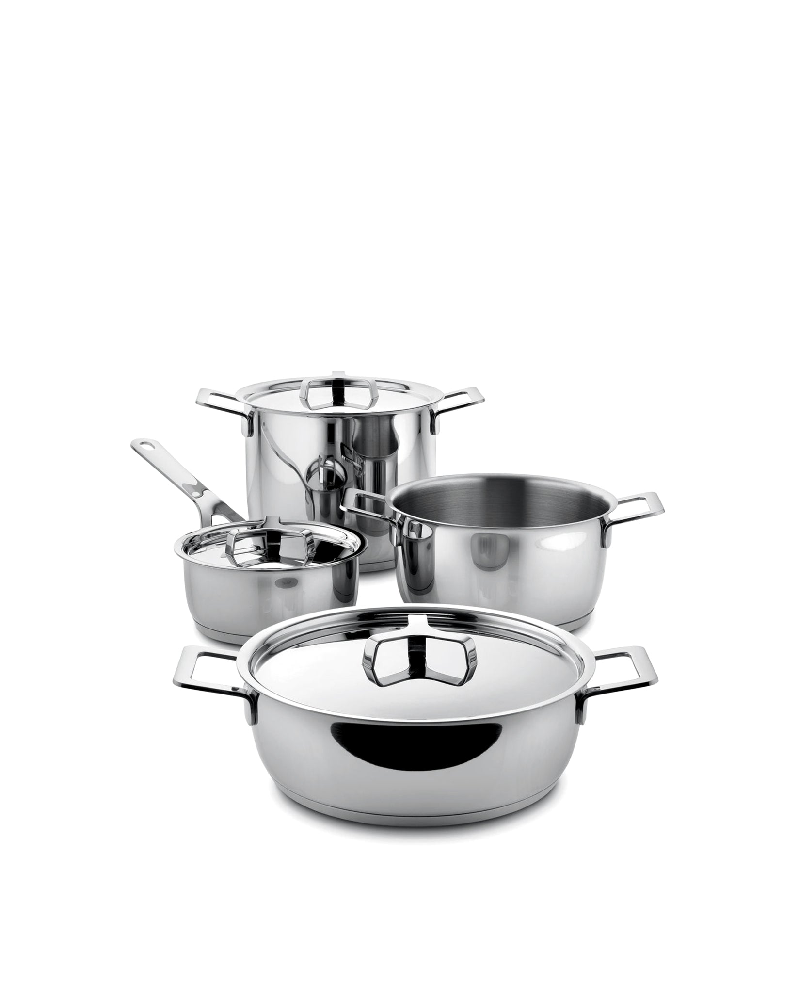 Alessi Pots&Pans Pots Pans Pots And Pans Set 7 Pieces