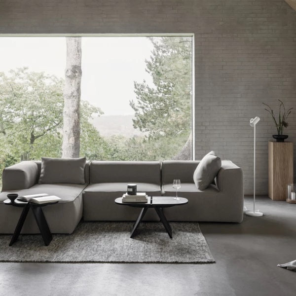 Blomus Avio Modern Solid Oak Coffee Table with Split Top Design - Scandinavian Minimalist Table