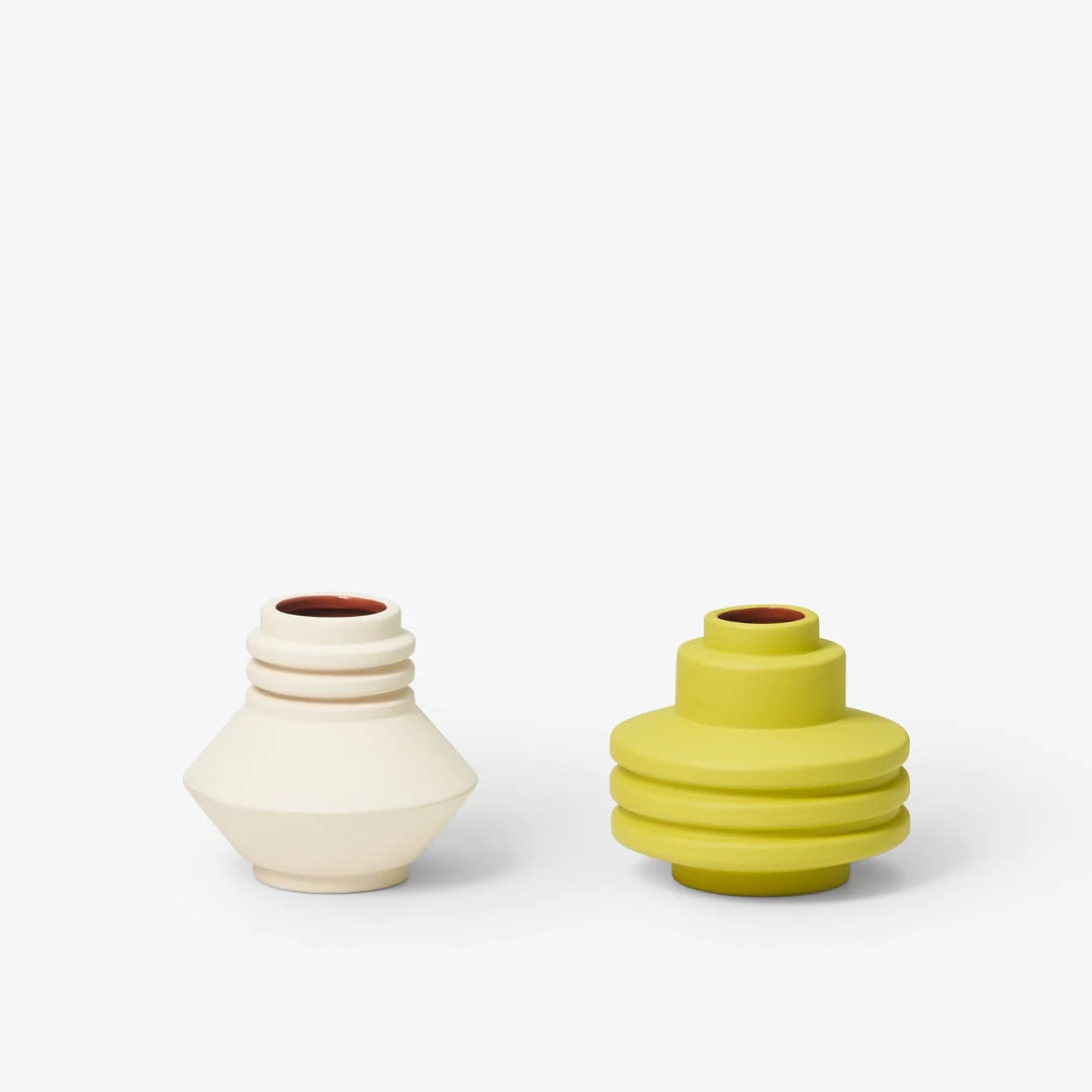 Areaware Strata-Vase - Cream