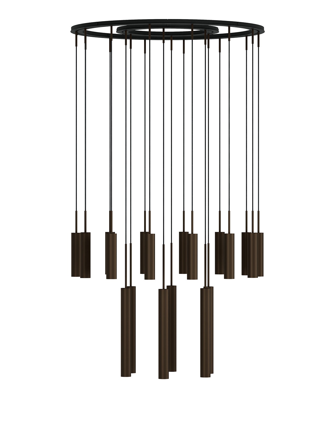 Audo Tubulaire Chandelier