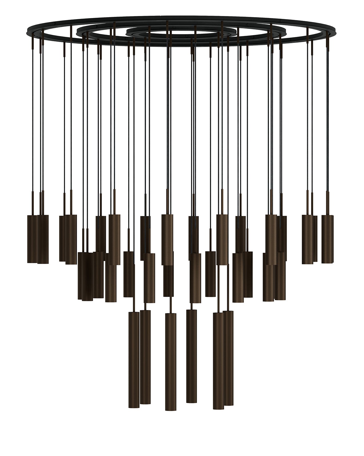 Audo Tubulaire Chandelier