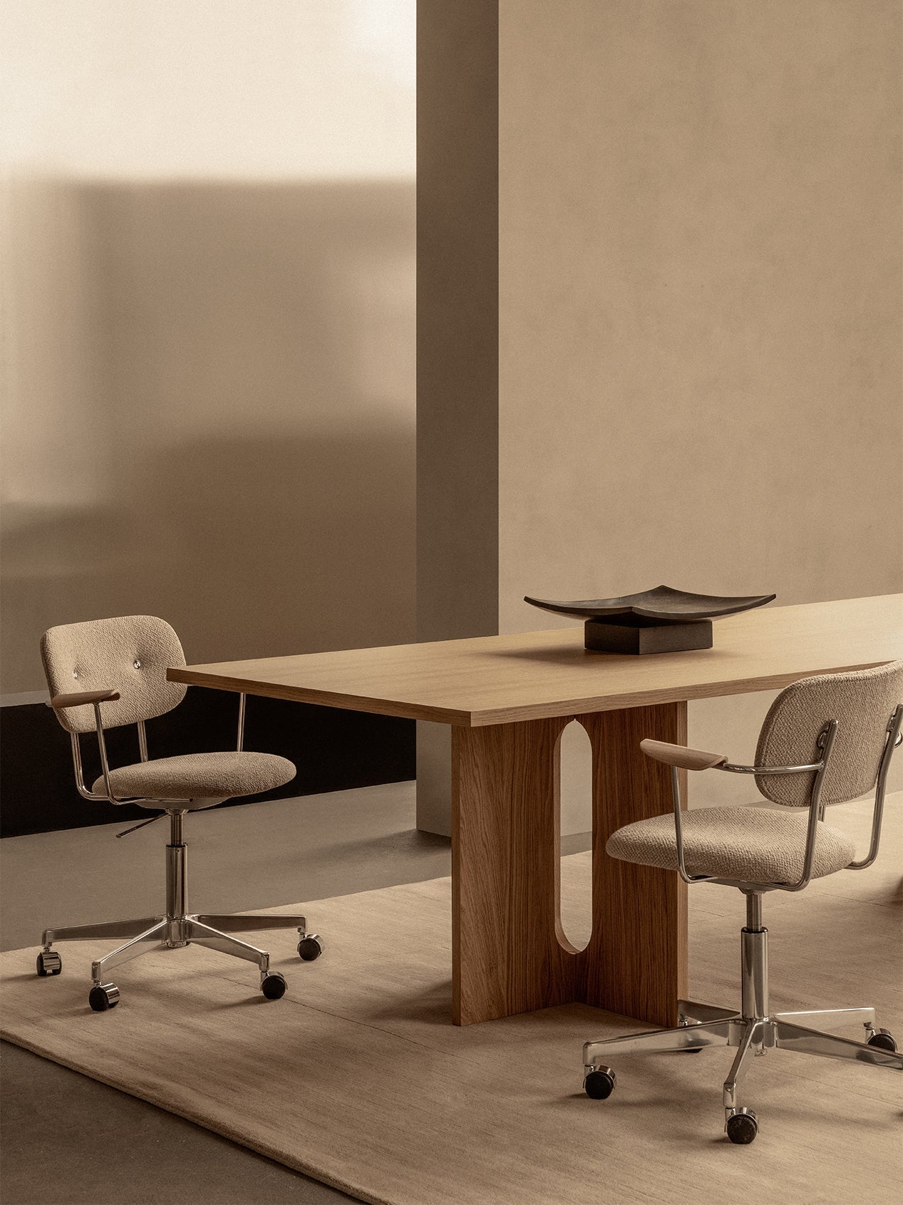 Audo Co Task Chair, Fully Upholstered
