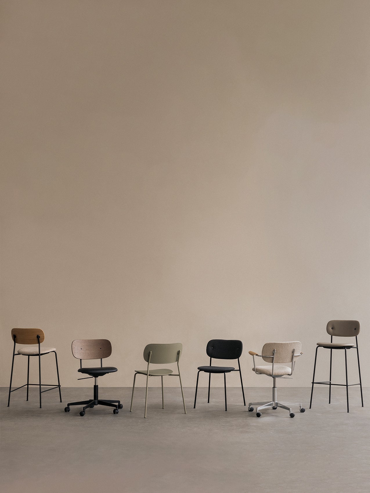 Audo Co Task Chair, Fully Upholstered