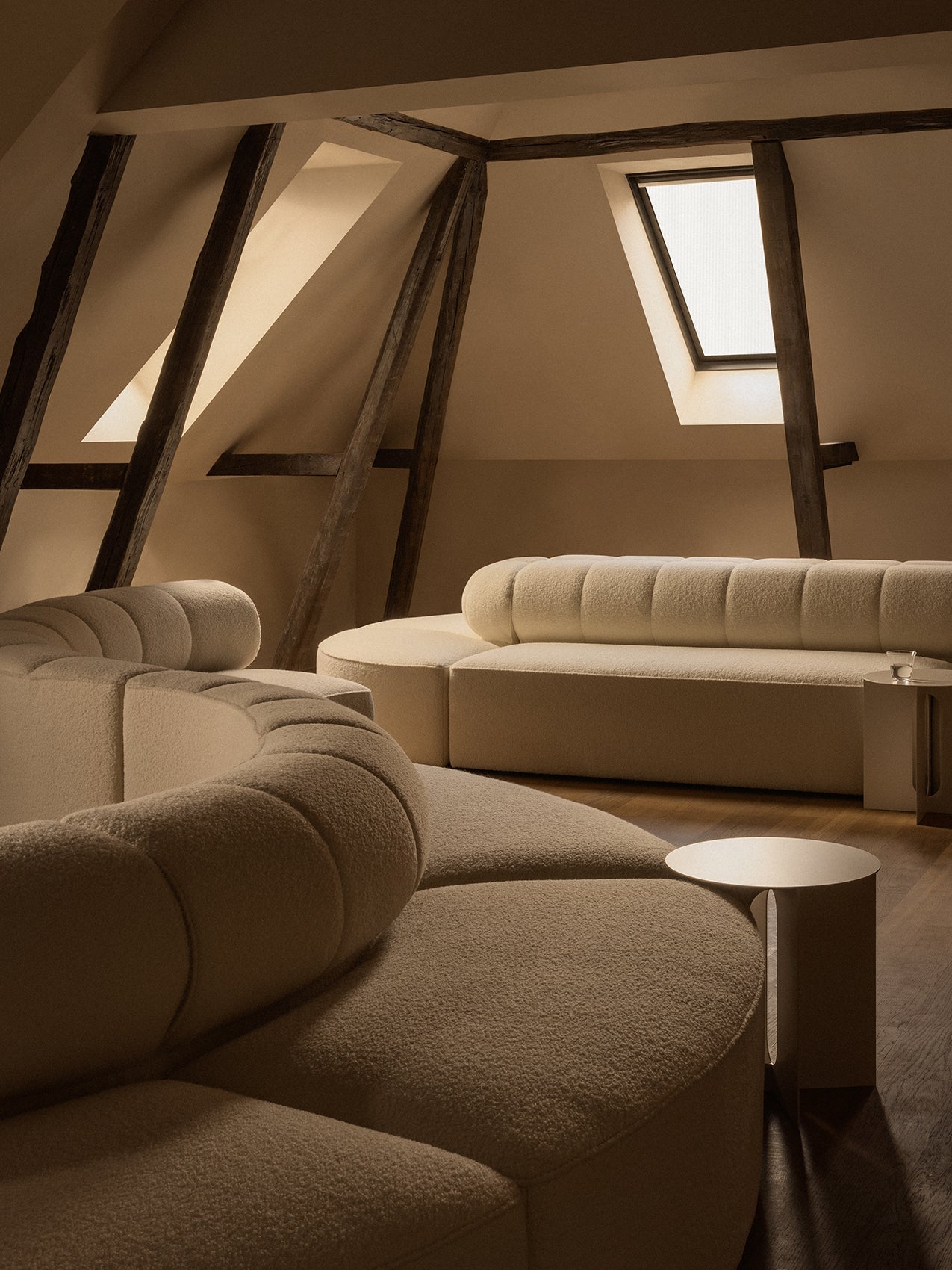 Audo Eave Seamline Rounded Modules, 34" Depth