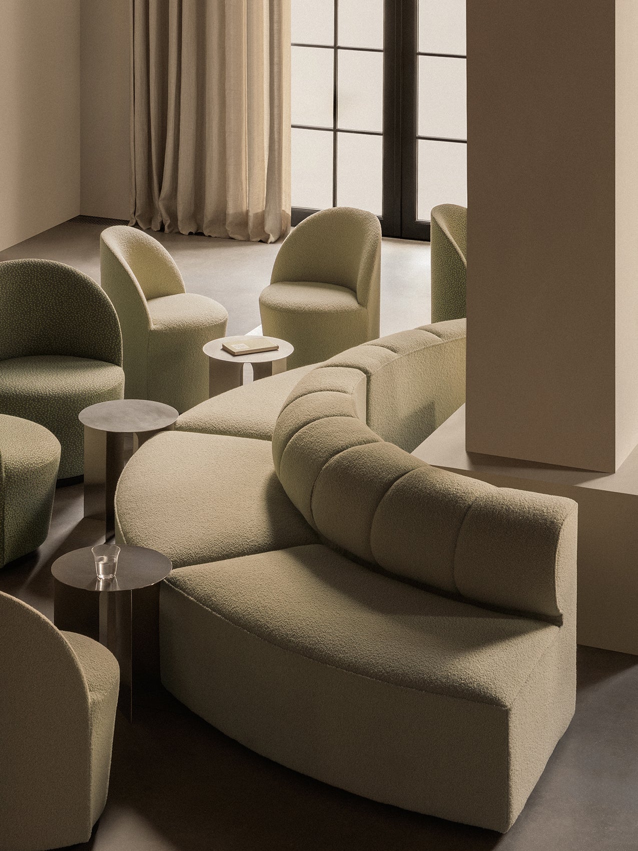 Audo Eave Seamline Rounded Modules, 34" Depth