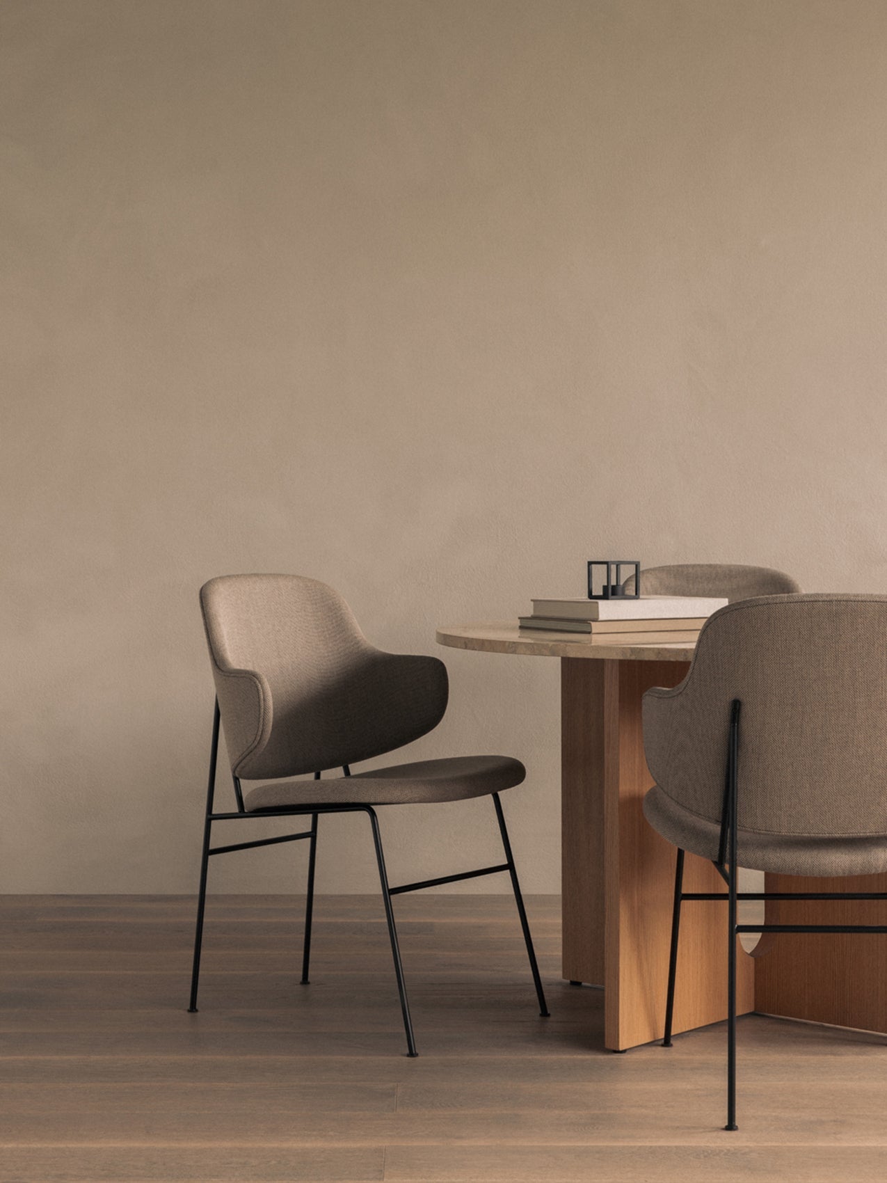 Audo The Penguin Dining Chair, Fully Upholstered