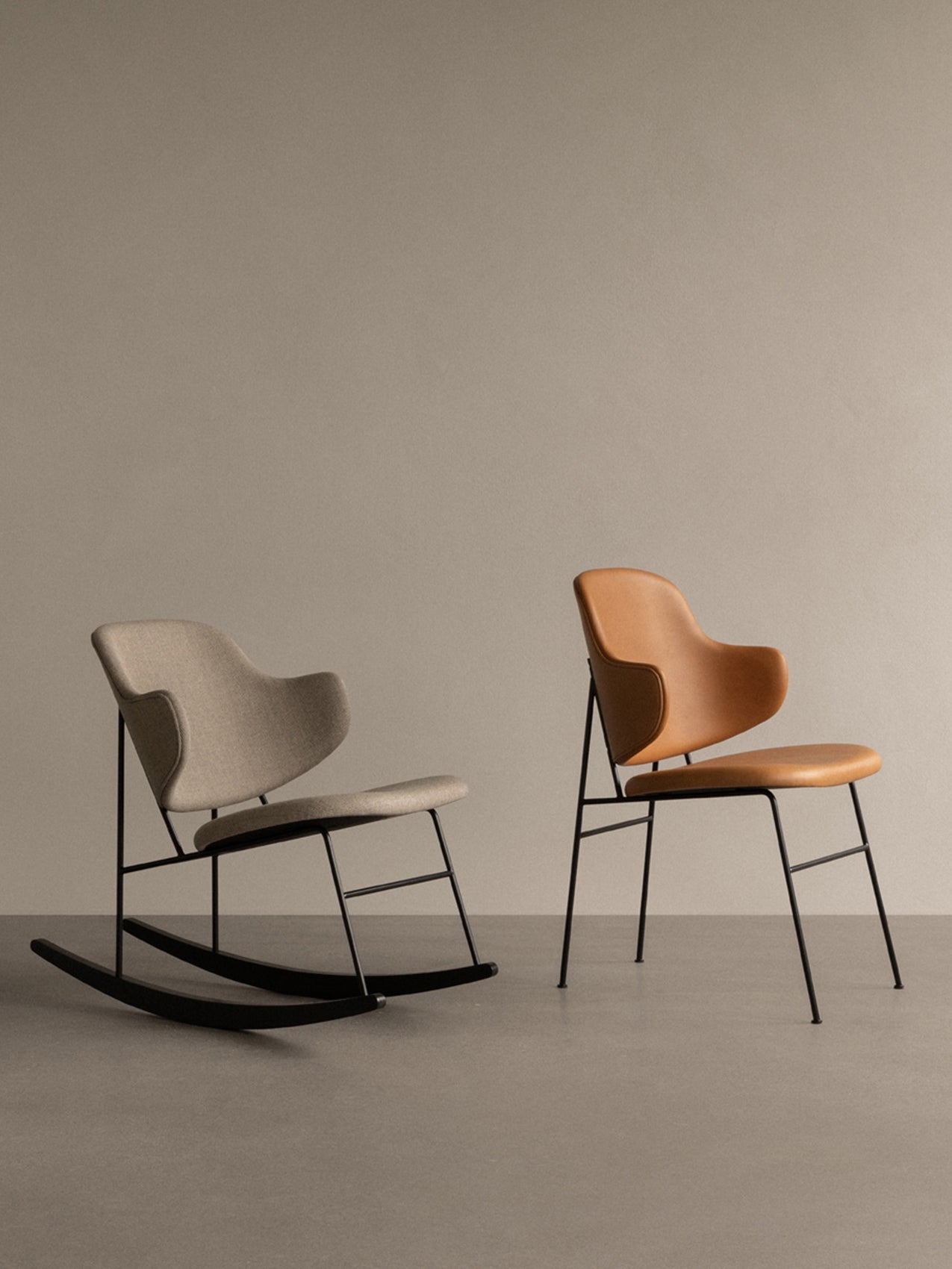 Audo The Penguin Dining Chair, Fully Upholstered