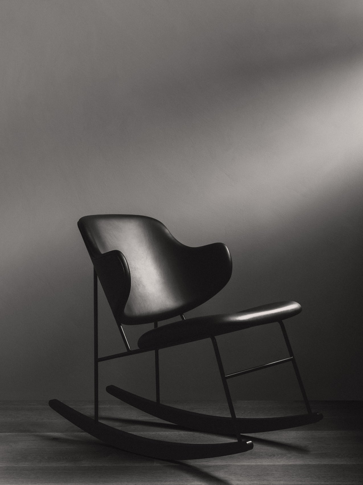 Audo The Penguin Rocking Chair, Fully Upholstered
