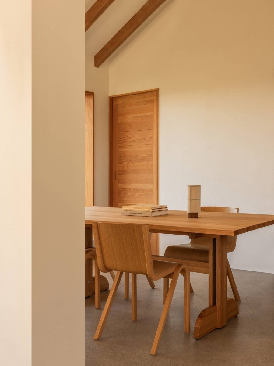 Audo Puffin Dining Table, Rectangular – lifestyle image