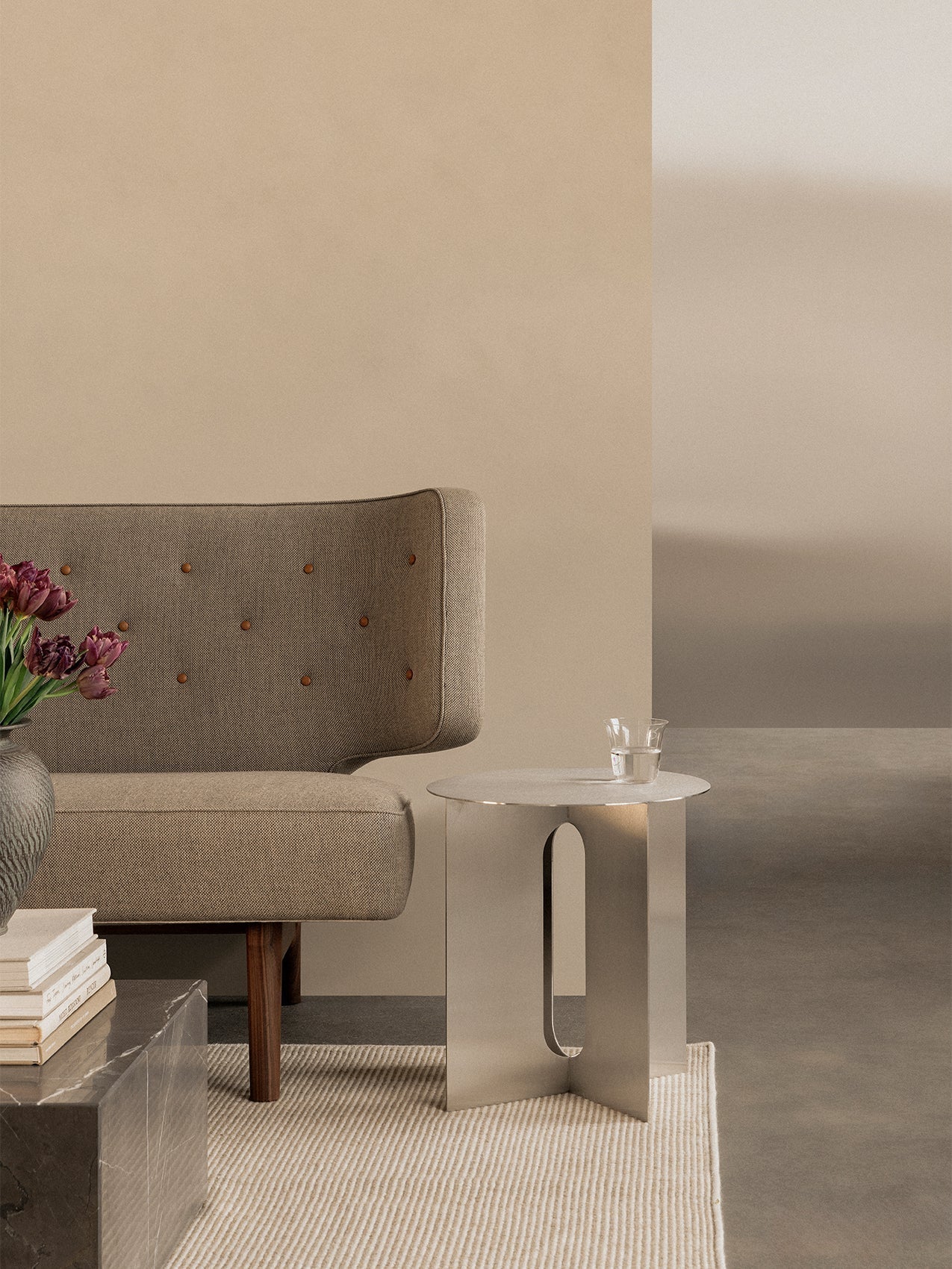 Audo Androgyne Side Table, Ø40