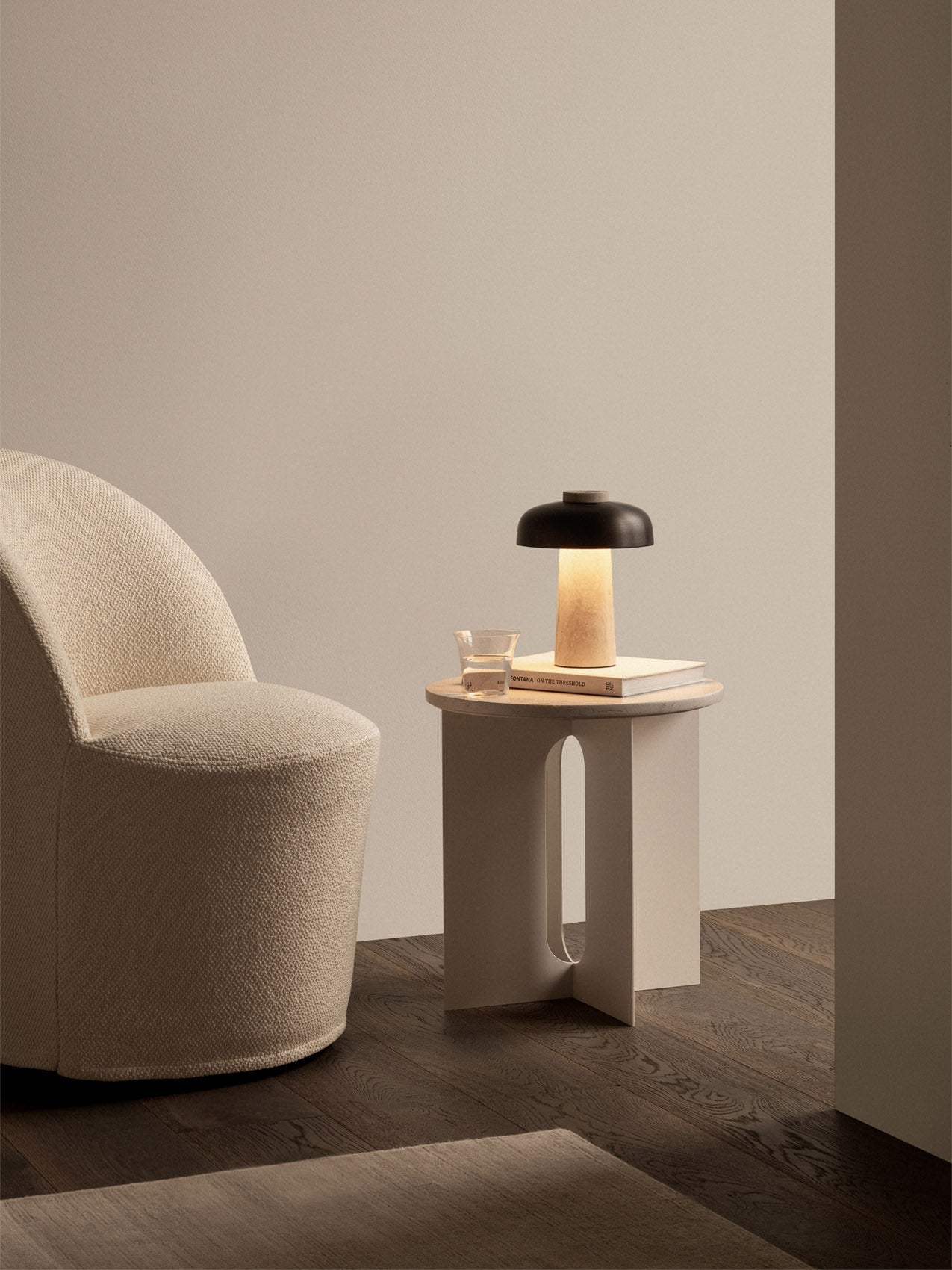 Audo Reverse Table Lamp, Portable