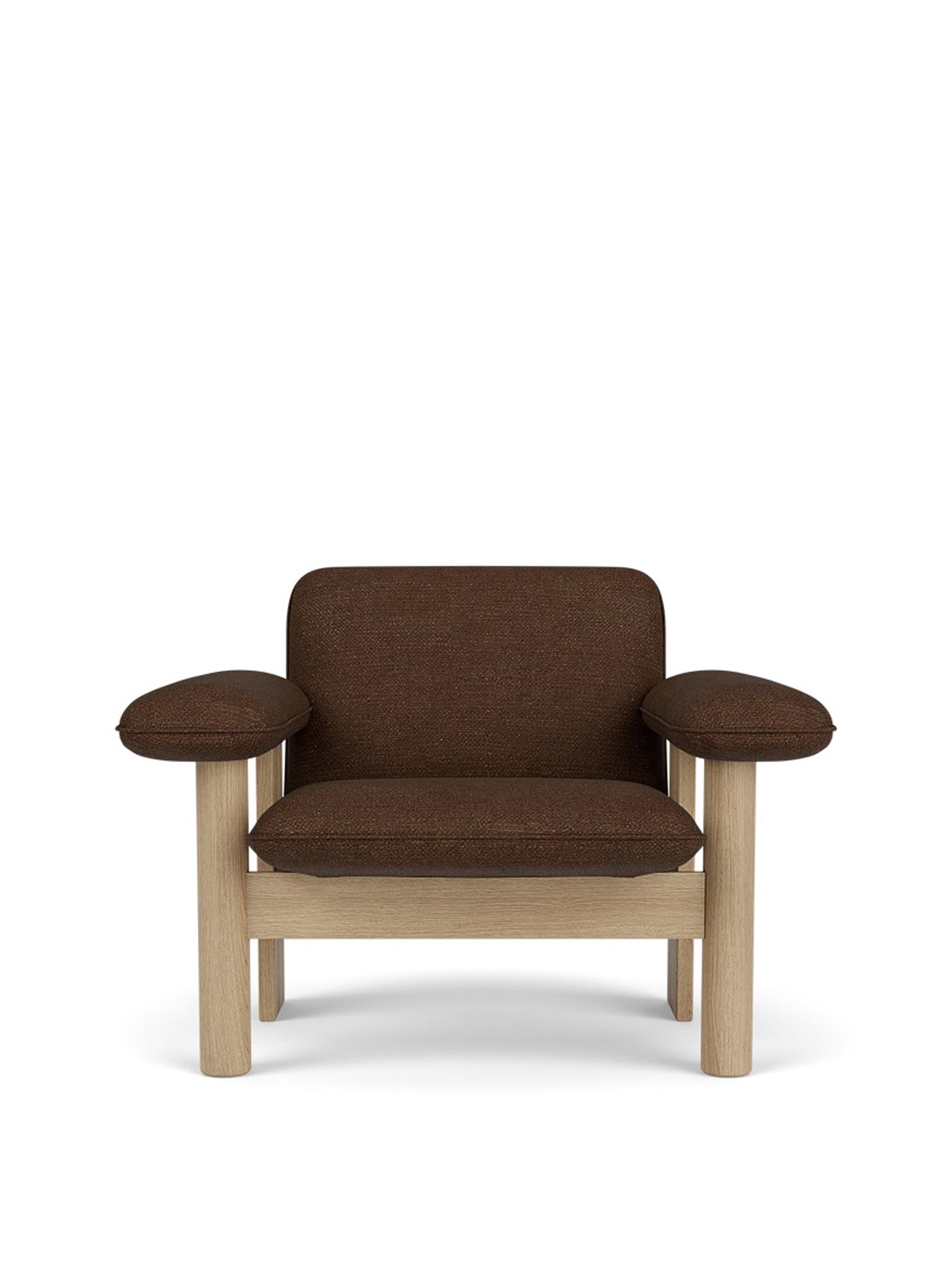 Audo Brasilia Lounge Chair, Low Back, Textile