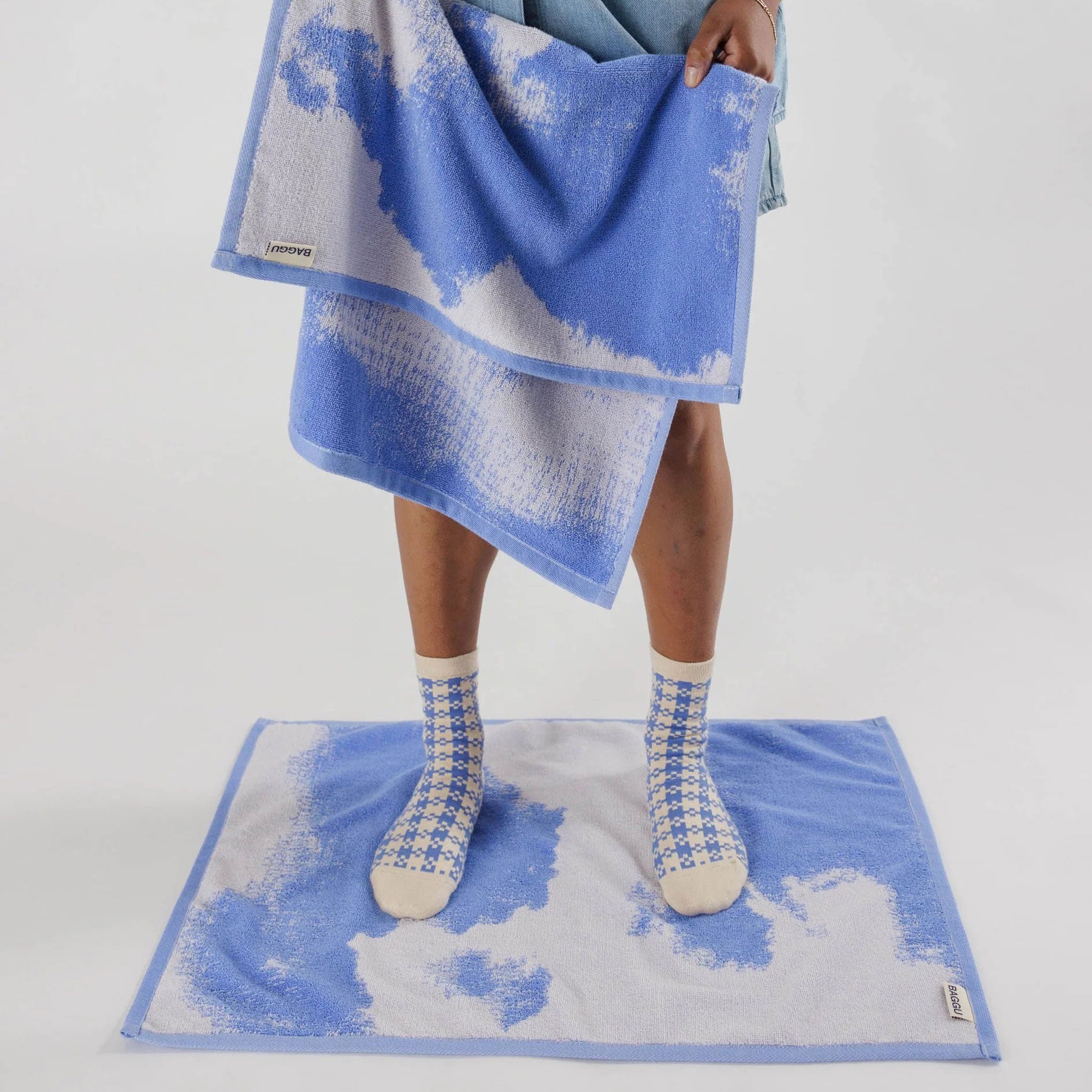 Baggu Hand Towel Set of 2 - Clouds