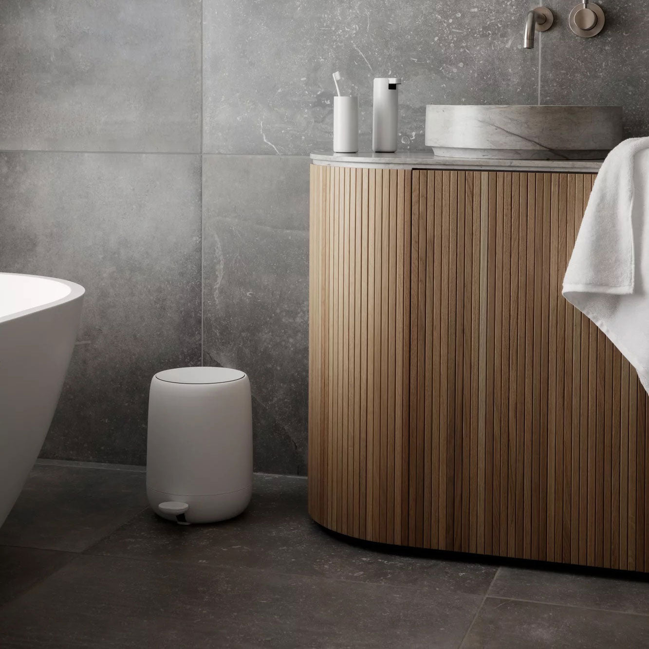 sono pedal bin Blomus SONO Pedal Bin Wastebasket – 313 Design Market