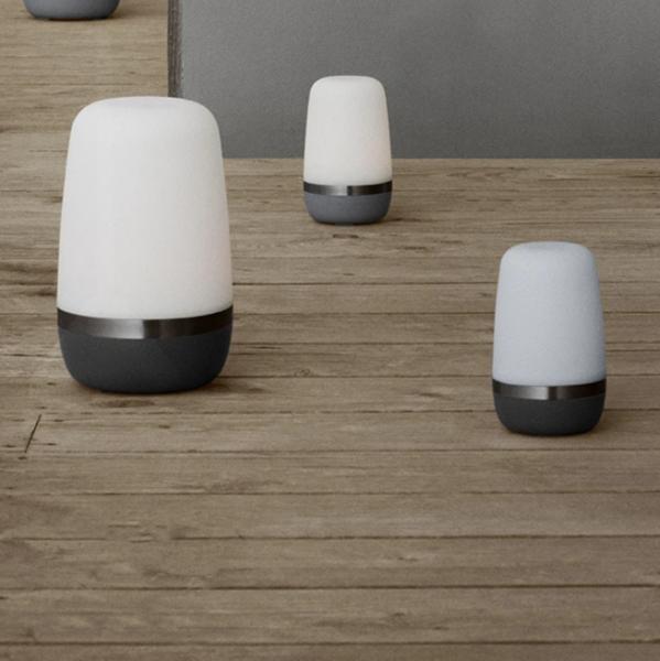 Blomus Spirit Rechargeable LED Indoor or Outdoor Table or Floor Lantern