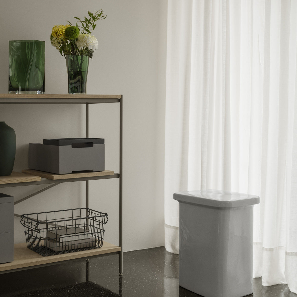 Blomus Kasane Storage Containers - Stackable Modular Organization System
