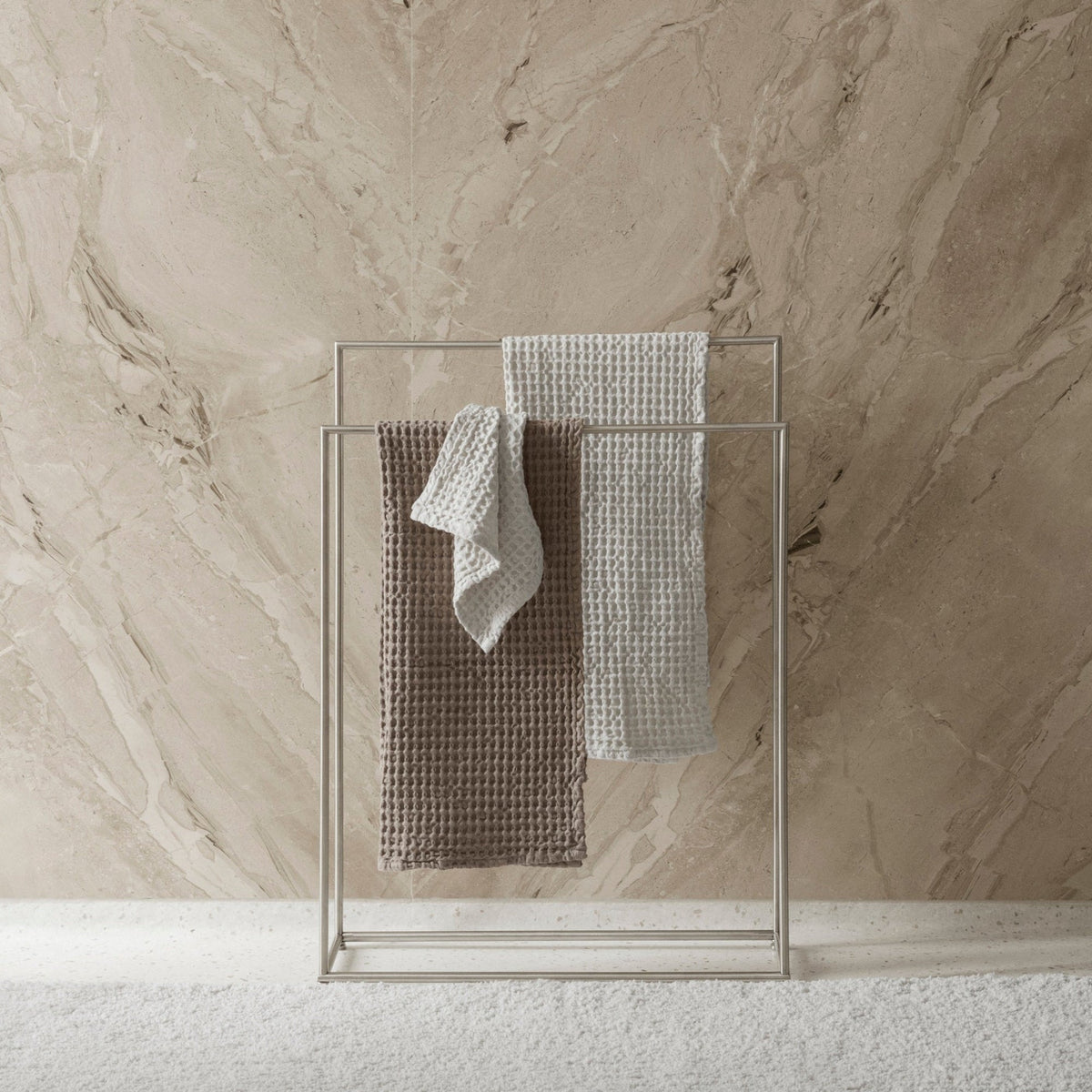 Blomus Modo Stainless Steel Freestanding Towel Rack