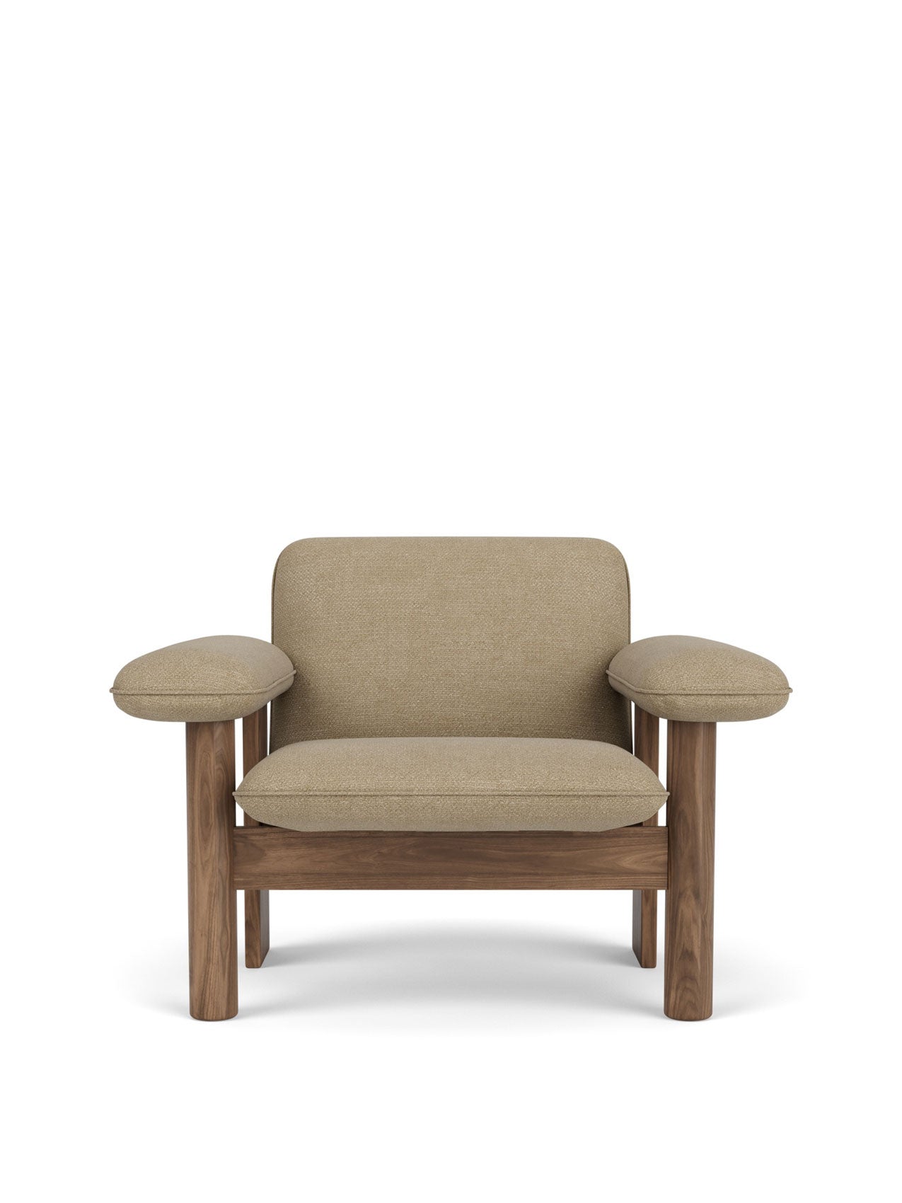 Audo Brasilia Lounge Chair, Low Back, Textile