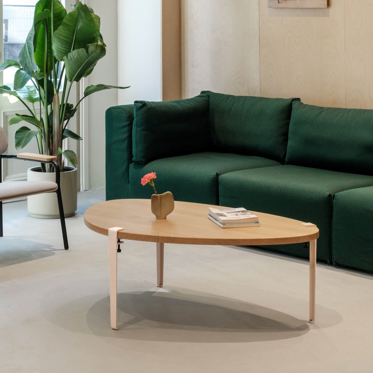TIPTOE coffee table 120x75cm - solid oak