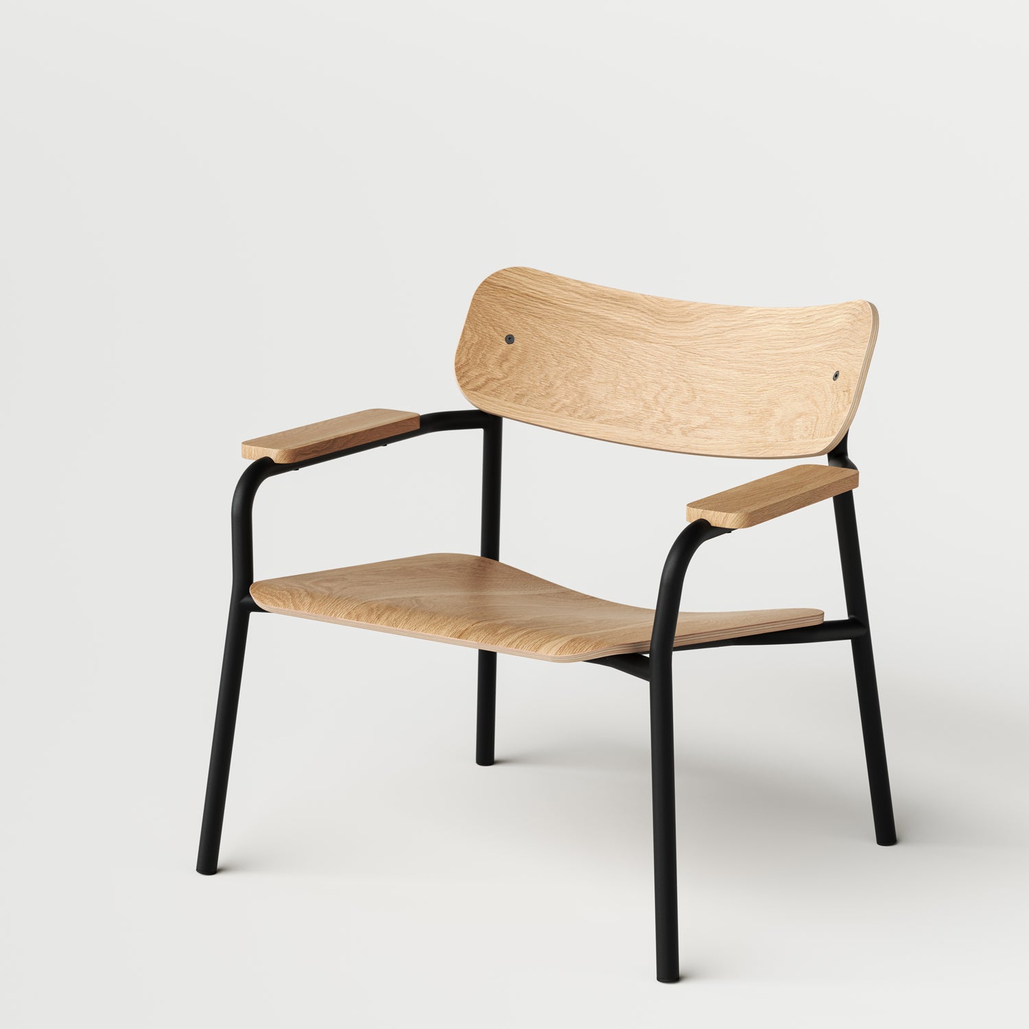 Chaise_ETUDE_LOUNGE_accoudoir_chene_noir