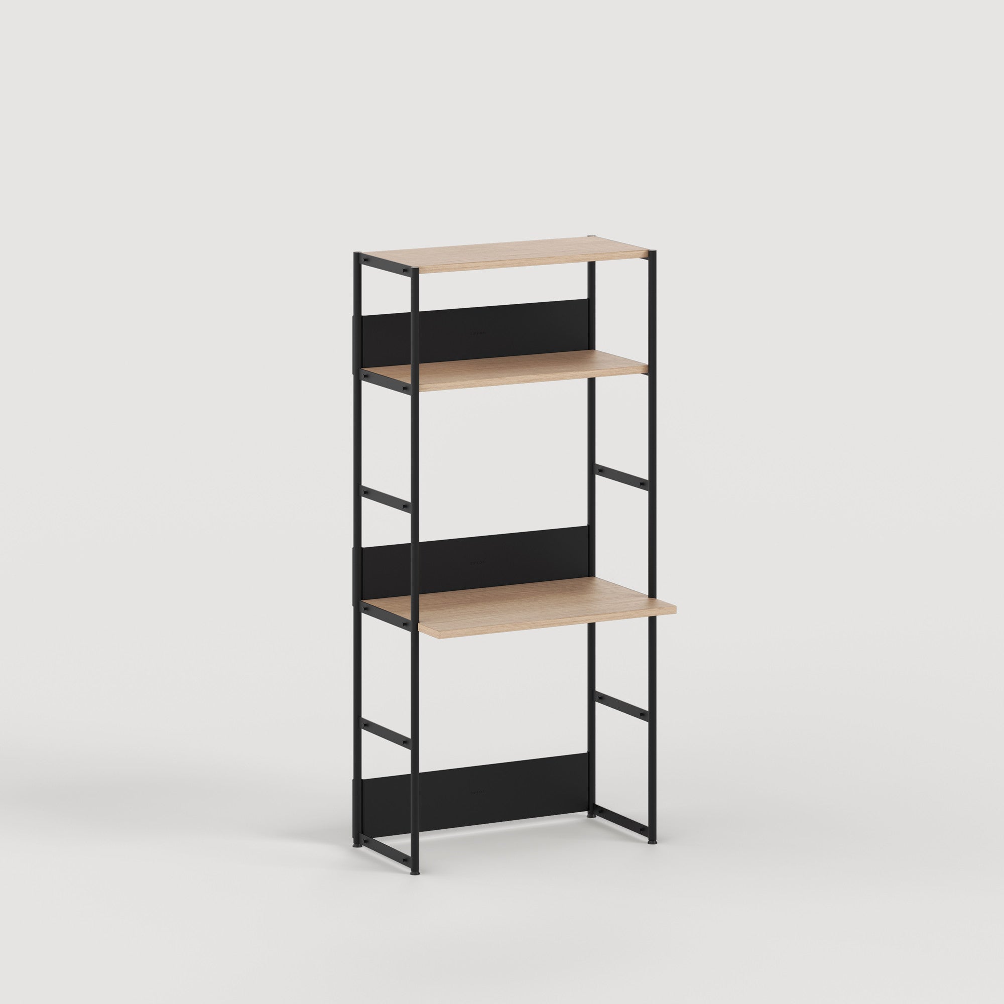 TIPTOE UNIT desk shelf - H180 to 215 x W84cm - eco-certified wood