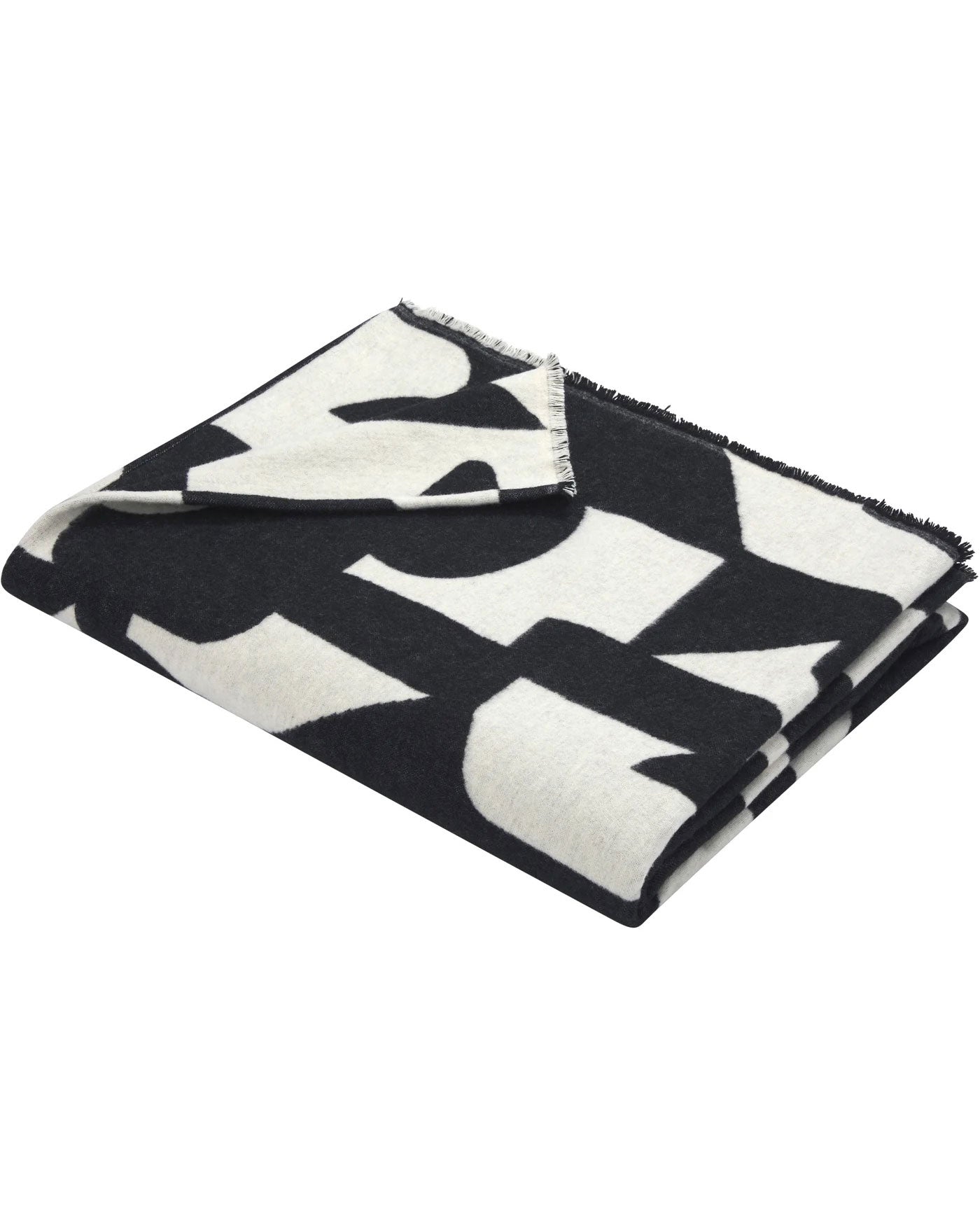 David Fussenegger Luca Cotton Throw - Modern Abstract Pattern