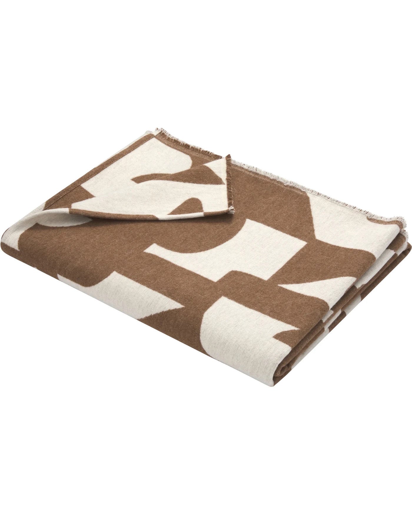 David Fussenegger Luca Cotton Throw - Modern Abstract Pattern