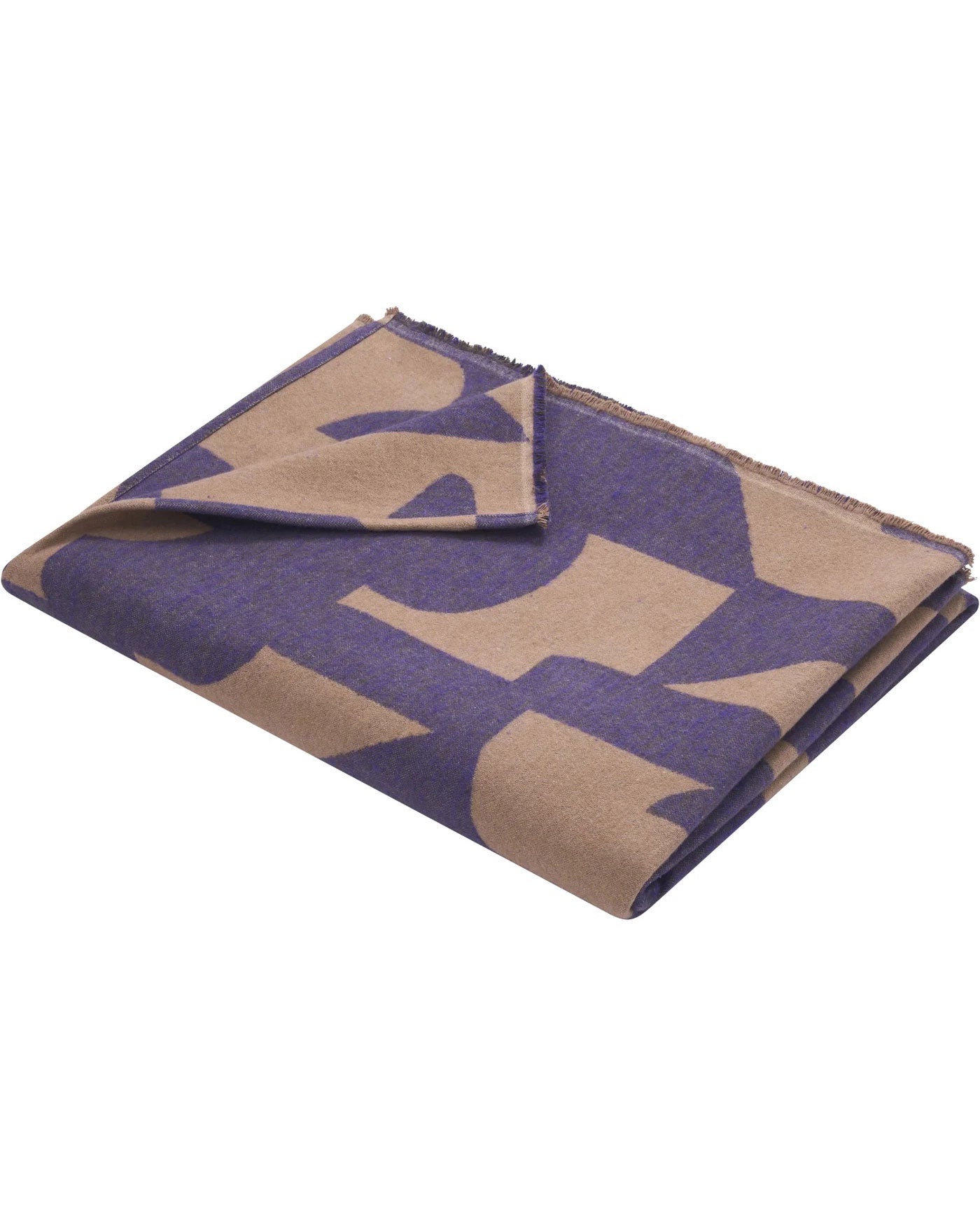 David Fussenegger Luca Cotton Throw - Modern Abstract Pattern