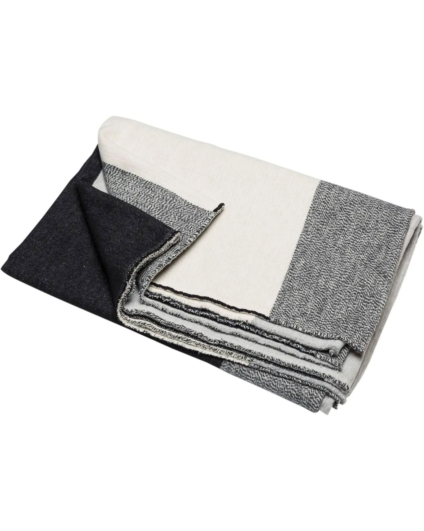 David Fussenegger Nova Cotton Throw - Colour Block