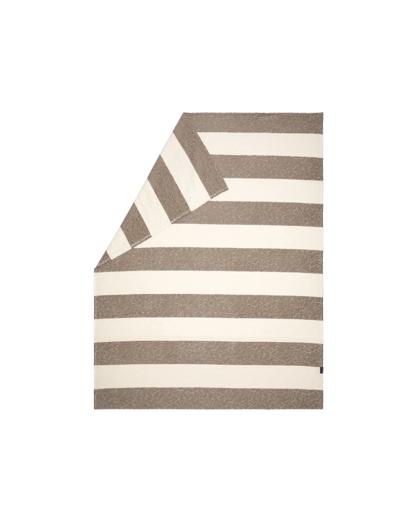 David Fussenegger Teddy Plaid Cotton Throw - Milano Stripes