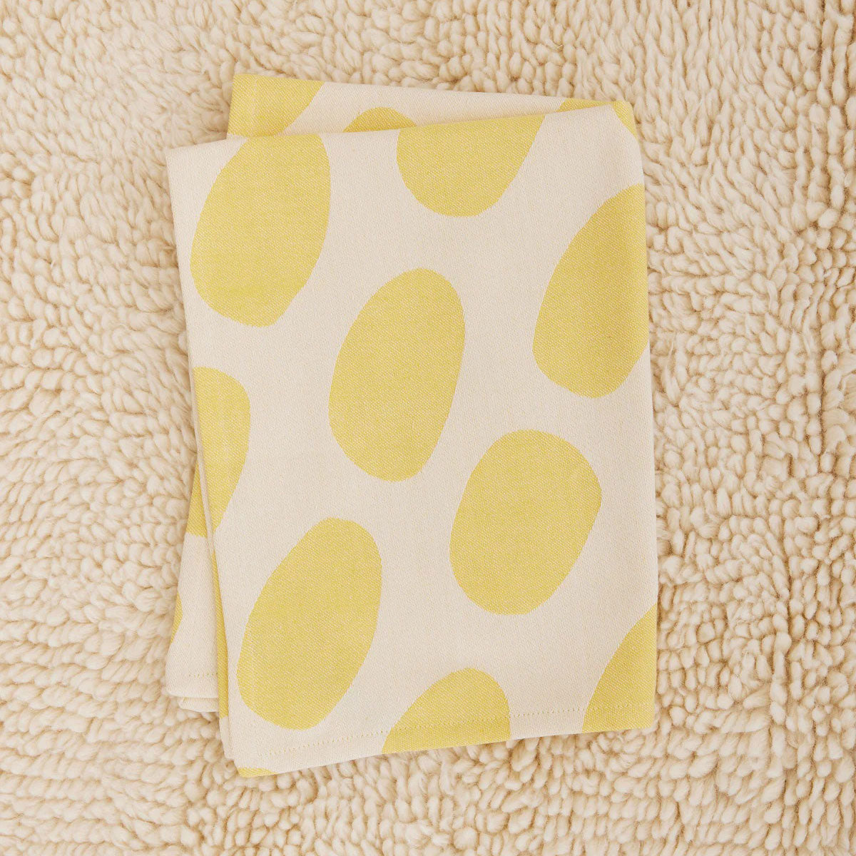Dusen Dusen Pattern Dish Towels - Egg - Set of 2