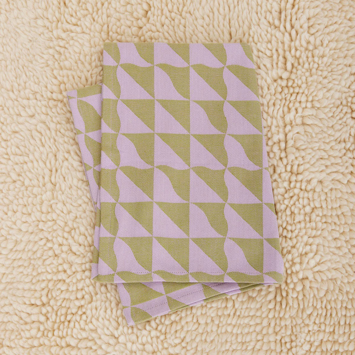 Dusen Dusen Pattern Dish Towels - Sail - Set of 2