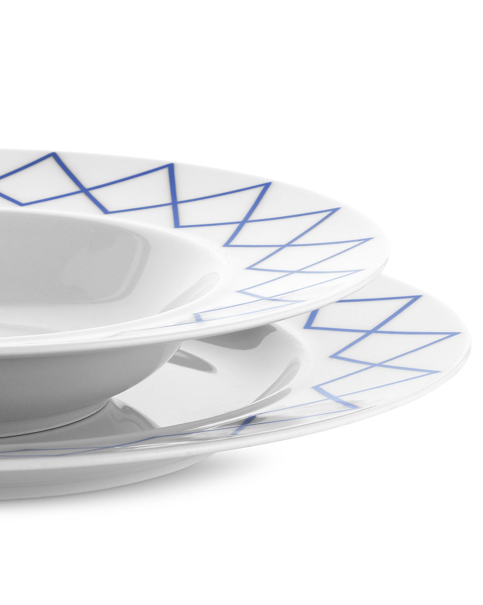 Alessi La Bella Tavola and My Beautiful China Flat Plate Set of 4