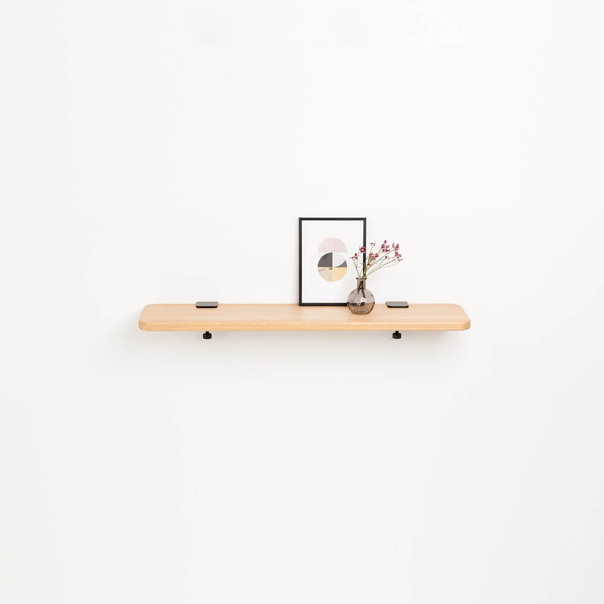 Etagere chene massif 90x20 - 1