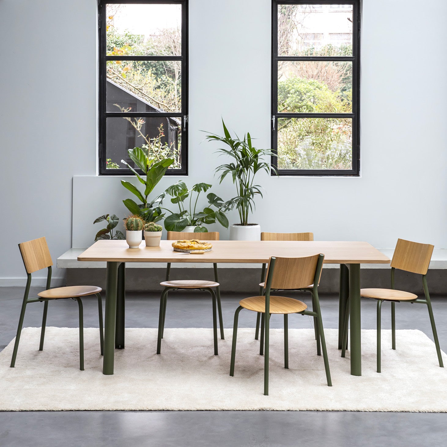 TIPTOE NEW MODERN dining table - eco-certified wood