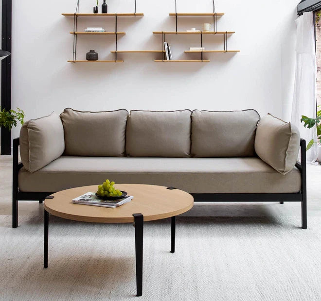 TIPTOE Round Coffee Table - Solid Oak