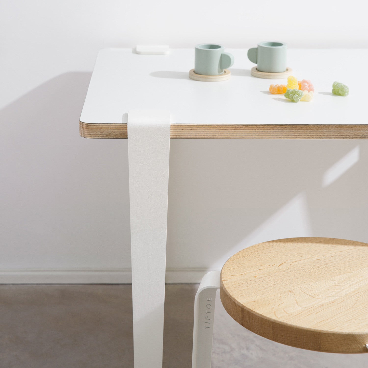 TIPTOE Kids table leg and desk - 50cm