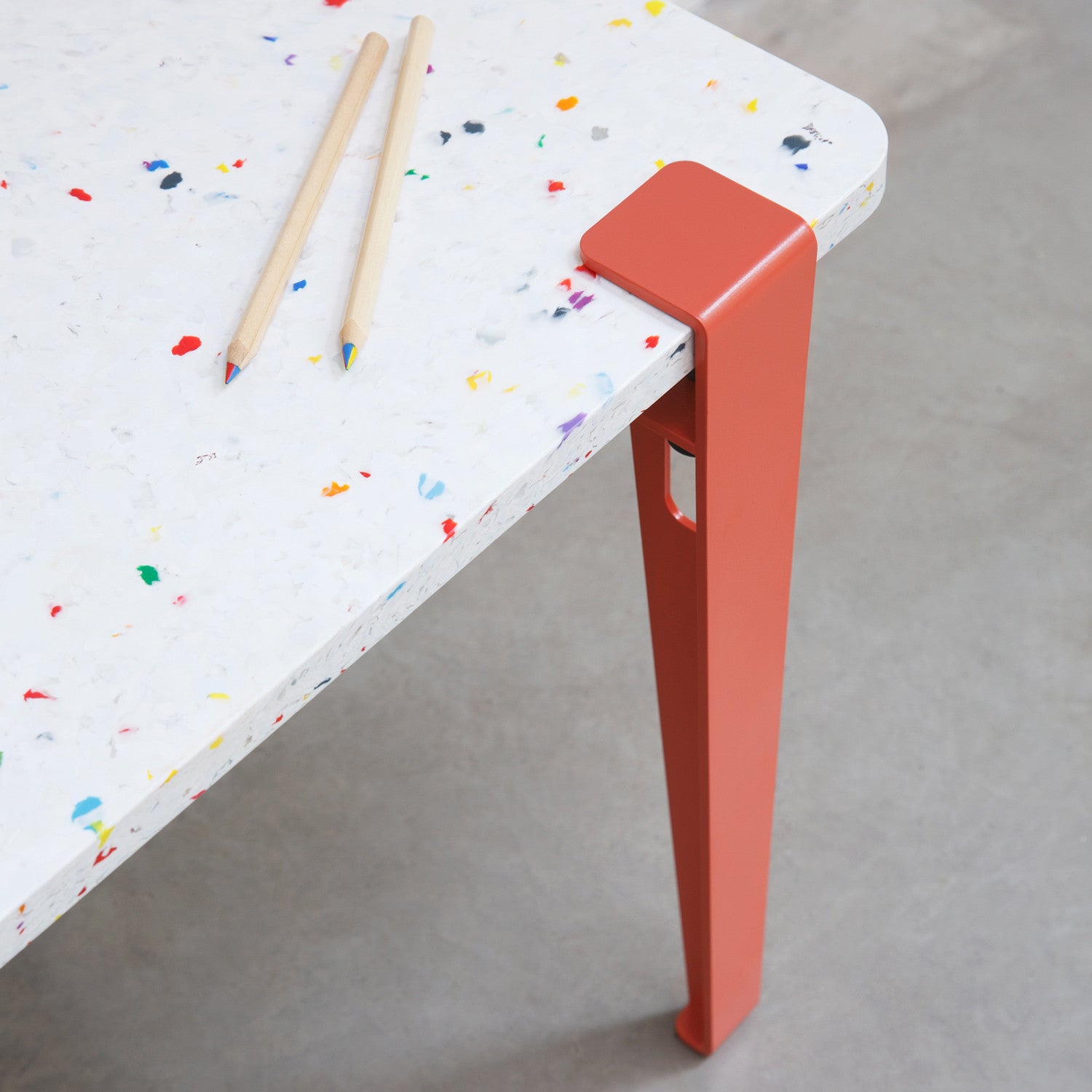 TIPTOE kids desk 70x50cm - recycled plastic Tutti Frutti