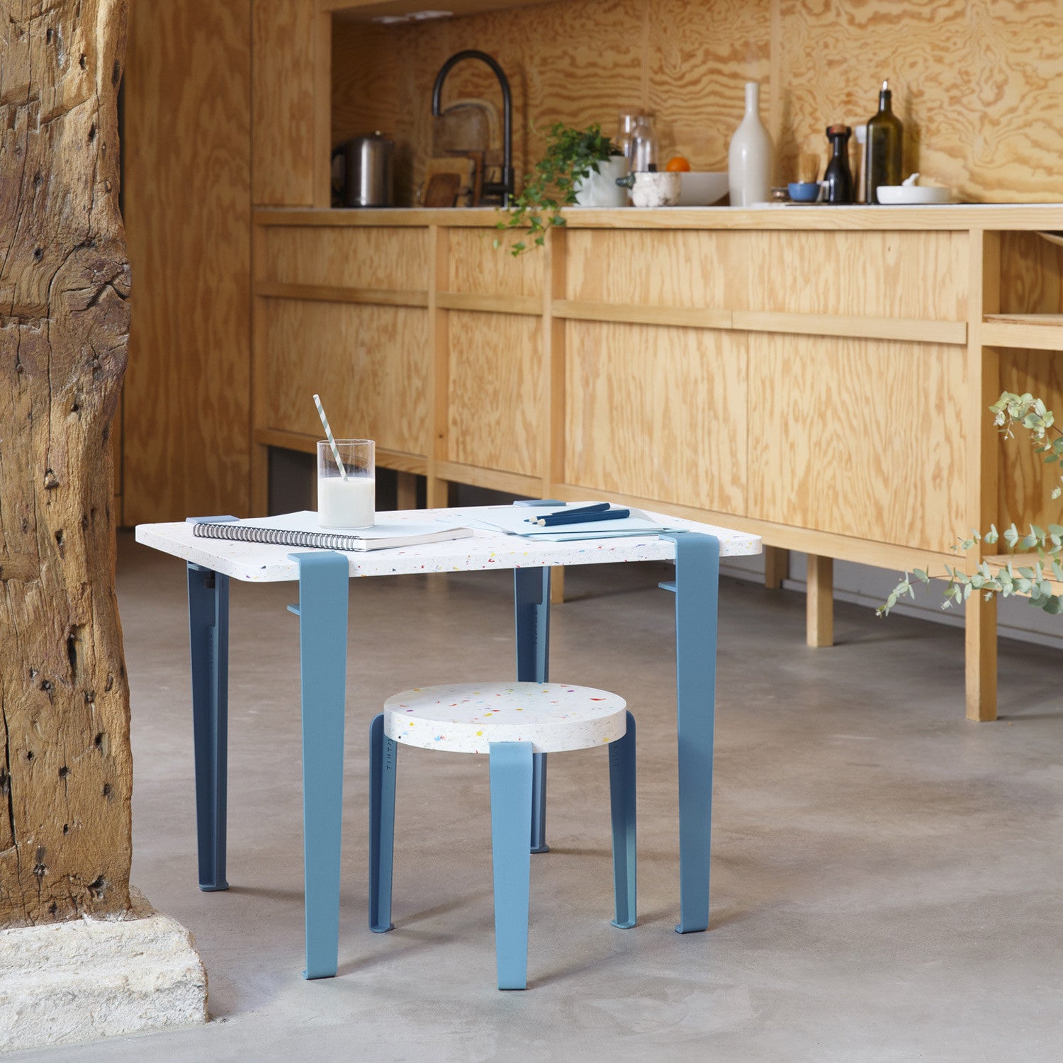 TIPTOE kids stool - recycled plastic Tutti Frutti