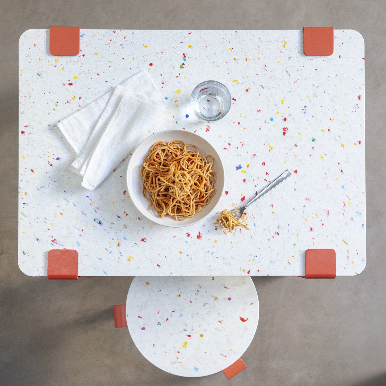 TIPTOE kids stool - recycled plastic Tutti Frutti