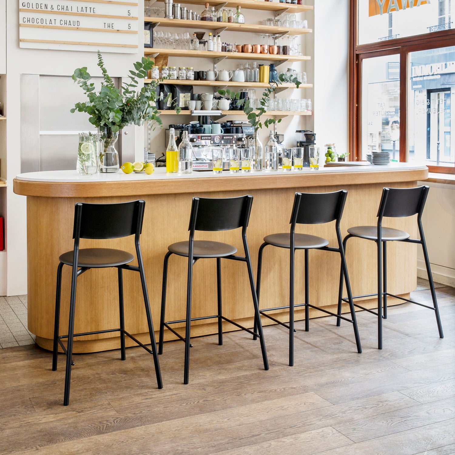 TIPTOE SSDr bar chair - recycled plastic